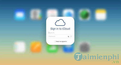 sua loi icloud address is not registered with icloud