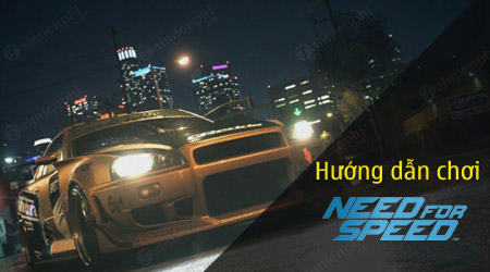 cach choi need for speed tren may tinh