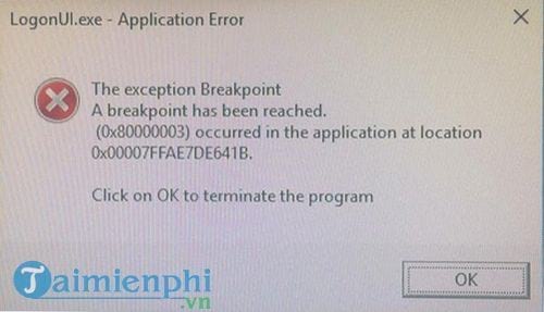 cach sua loi logonui exe tren windows 10 8 7