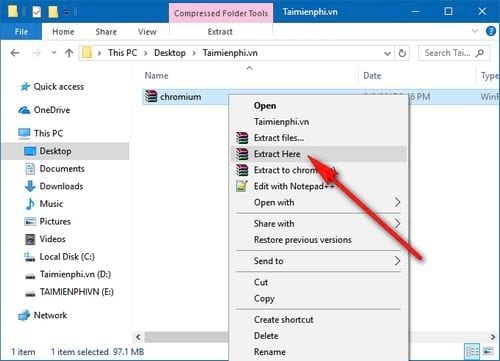 cach cai chromium tren may tinh windows