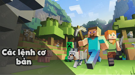 lenh minecraft co ban