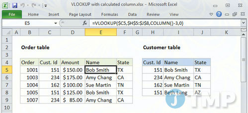 gop bang bang vlookup