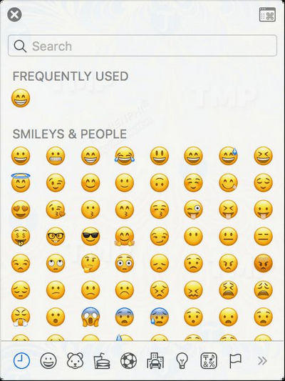 cach go cac ky tu co dau emoji bieu tuong tren mac