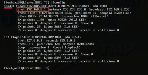 tim va doi ip subnet mask va default gateway tren linux