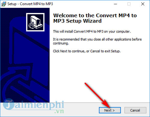 cach cai dat convert mp4 to mp3