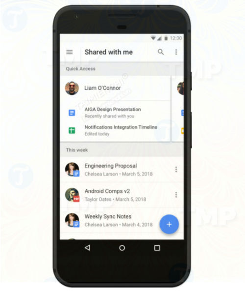 google drive tich hop ai ho tro sap xep cac file chia se