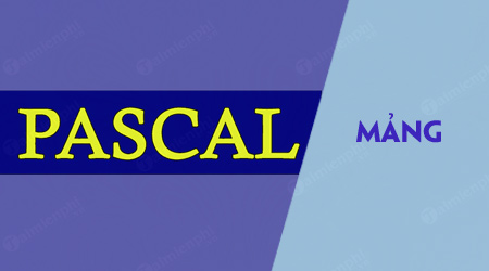 mang trong pascal