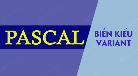 bien kieu variant trong pascal