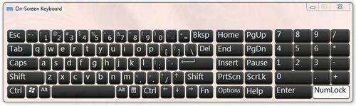 phim tat osk tren windows mo ban phim ao