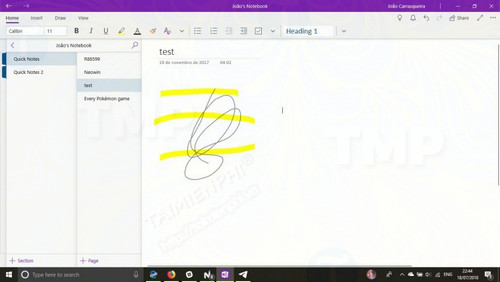 microsoft phat hanh ban cap nhat onenote cho windows 10