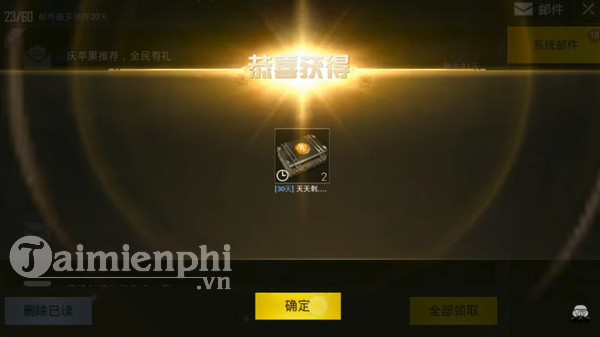 pubg mobile huong dan nhan nhieu vat pham xin