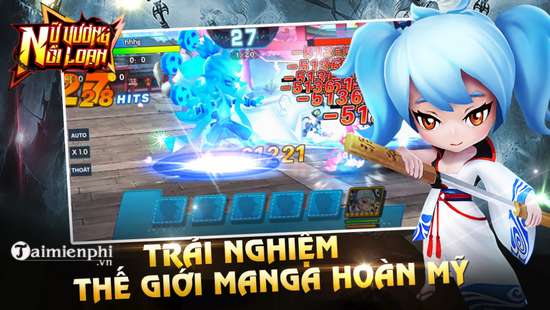 cach choi nu vuong noi loan tren pc