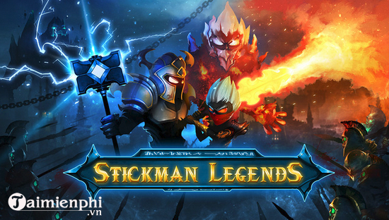 cach choi stickman legends tren pc