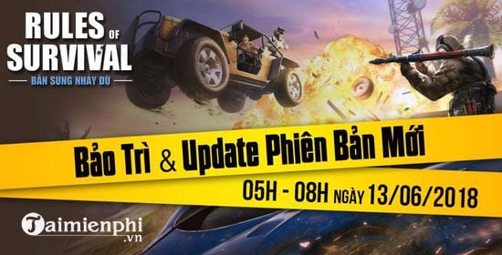 rules of survival ban cap nhat 13 6