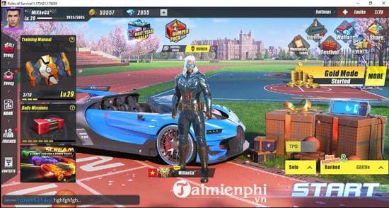 vi sao rules of survival gio day ngay cang nhat