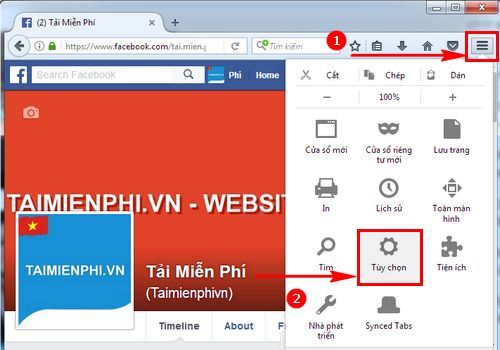 cach xoa mat khau facebook luu tren firefox