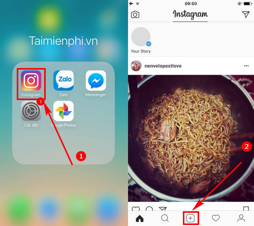 huong dan gui tin nhan cho ban be qua instagram