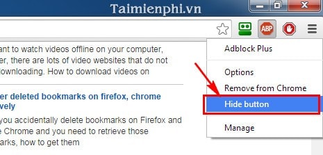 Hiện extension google chrome hien extension google chrome