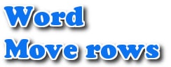Di chuyển hàng trong Word 2013 di chuyen hang trong word 2013