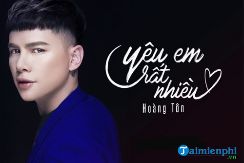 loi bai hat yeu em rat nhieu