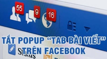 cach tat popup tab bai viet da comment tren facebook