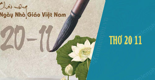 bai tho hay nhat ve nghe giao nhan ngay 20 11