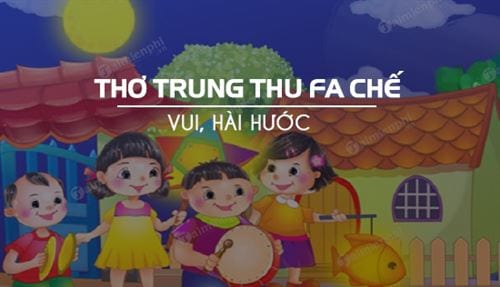 tho trung thu che fa vui hai huoc