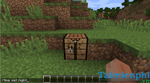 cach chinh troi toi trong minecraft