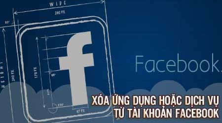 xoa ung dung hoac dich vu tu tai khoan facebook