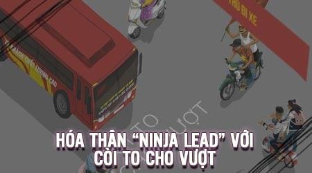 game coi to cho vuot hoa than ninja di xe lead vuot chuong ngai vat
