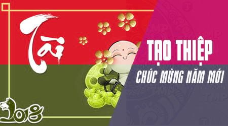 cach tao thiep chuc mung nam moi 2018 xuan mau tuat bang paint