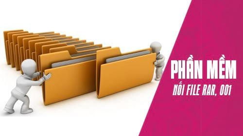 cach noi file rar 001 tren may tinh