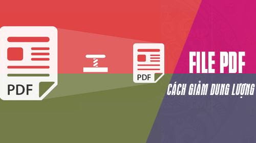 cach giam dung luong file pdf truc tuyen khong can dung phan mem