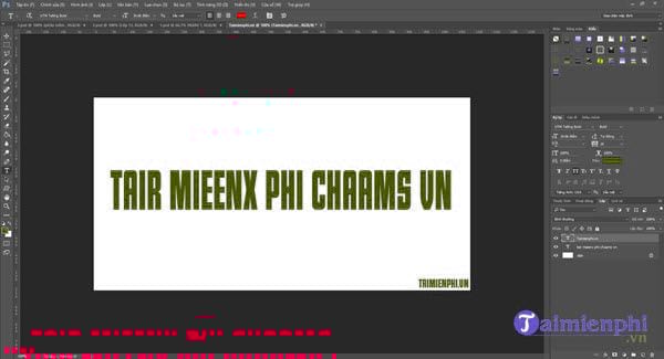 sua loi photoshop cs6 khong go duoc tieng viet