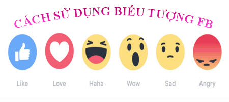 su dung icon cam xuc facebook