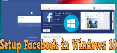 cai facebook win 10