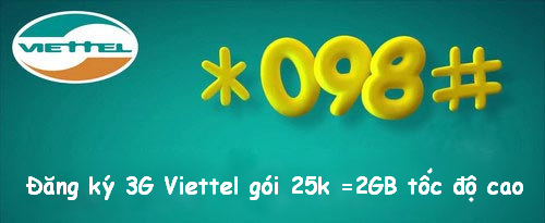 Kết quả hình ảnh cho Cách đăng ký 3G Viettel 25k dễ nhớ nhất hiện nay