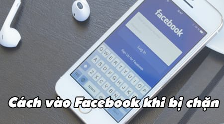 vao facebook tren iphone khi bi chan