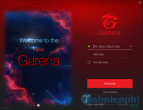 cach thay anh dai dien tai khoan garena