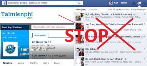 Chặn chat Group Facebook, cách chặn tin nhắn rác, spam và quảng cáo trên Facebook