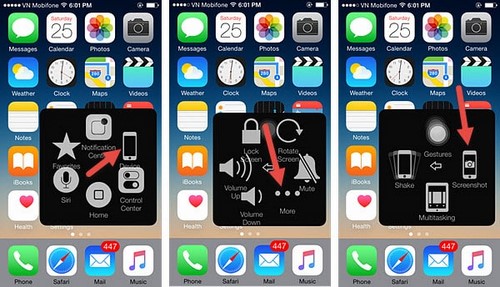Mẹo chụp ảnh màn hình không cần phím cứng trên iPhone, iPad