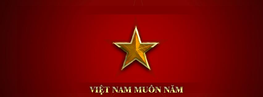 Download Ảnh bìa 2/9 Chào mừng ngày Quốc Khánh Việt Nam - Ảnh bìa, tim