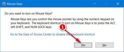 Sử dụng bàn phím thay thế cho chuột bị hỏng Win XP, 7, 8