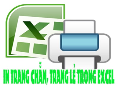 in 2 mat chan le excel, in trang chan trang le trong excel