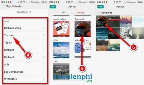 cai hinh nen android