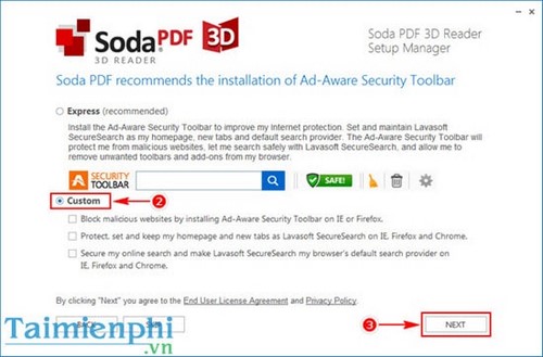 su dung soda 3d pdfe reader