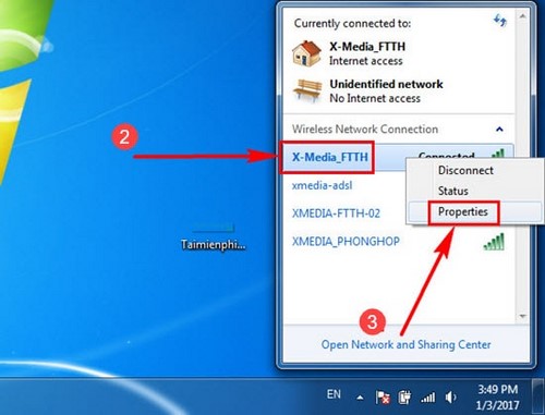 Hướng dẫn xem mật khẩu wifi trên Windows 7