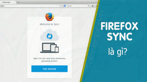 firefox sync la gi