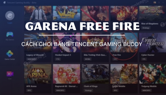 cach choi free fire tren Tencent Gaming Buddy