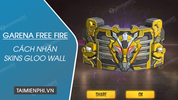 cach nhan skins gloo wall free fire 2020